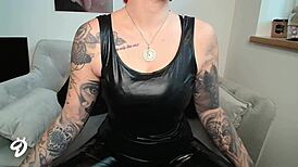 latex fetish video featuring big ass and sexy young models 😎