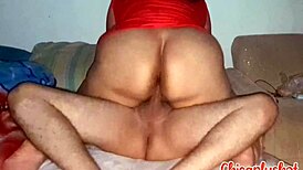 Stepsister begs for fucking after ass licking!