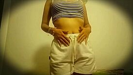 Hey, check out this sexy latina amateur fingering her pussy intimately 😏