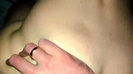 stepsister sneaks into stepbrothers room to ride dick at night