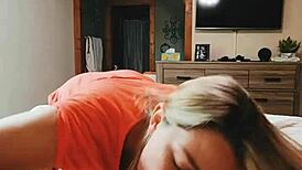 Famous Hotwife Rides Husband on Homemade Sextape