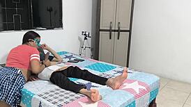 Stepsister Sucking Big Cock Deliciously