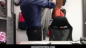 Scarlett mae gets intensely fucked by pervy officer after shoplifting