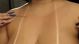 Dessa gives intense oral in quickie