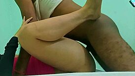 Desi GF and BF Share Wet Homemade Sex in Roommate Setting