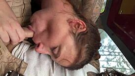 that slut is sucking dick so good