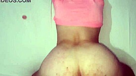 Here i am eating a blonde with a pink vagina in bed doggystyle big ass latina