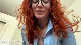 oh man, this office slut's huge cock futa femdom is humiliating me with pegging... full vid on veggiebabyy manyvids.