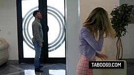 stunning blonde demi hawks gets fucked by stepdad after bullying