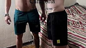 Carmona Gives Massage To Allan Guerra Naked And Takes Advantage Of His Ass