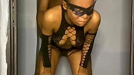 Petite Slut In Fishnets Screams For Warmth Before Dinner 😏
