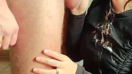 pretty girl teases and chokes on cock during sloppy face fucking