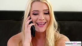 The lesbian couple is fucking and licking their straight friend's hairy beaver