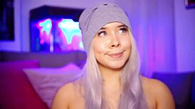 The Colombian blonde's daily mission keeps her mouth filled with cock, treating her throat as a playground.