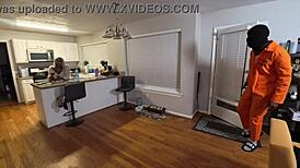 I fucked a convict with big ass and tits