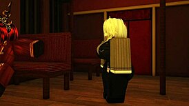 Roblox Faust Helps Dante With Rough Fuck