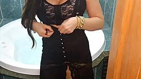 Pamela Pantera Enjoys Erotic Chair Hydromassage With Anal Plug And Orgasm