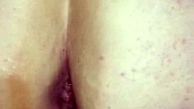 she's ready to blow and fuck with her big ass in a thong