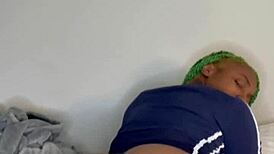 Humping my pillow after an intense gym session 💦