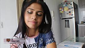 colegiala folla con su compañero de clase después de clases pov- historia completa