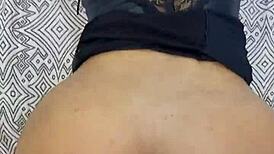 Emotional and intense as I fuck the pink ass of that curly Brazilian hottie until I cum inside her