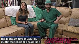 Watch Doctor Tampa sound Aria Nicole's urethra?