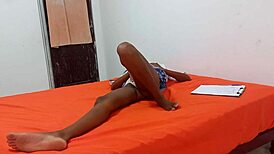 Mexican Student Skips Classes to Film Homemade Porn Flashing Her Delicious Natural Tits in Casting Interview