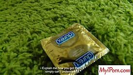 Intimate Moment in Front of Boyfriend