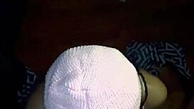 Masked Baddie Deep Throats Big Black Cock