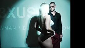 bunny madison in romantic scene with brad newman