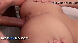 Miu Suzuha gives amazing oral on camera, showcasing japanese jav skills