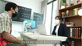 Principal Female Teacher Cheats and Gets Fucked Hard by the Poor Guy in Intense Session!