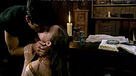 King Fucks Woman Pussy Hard in Maid Cosplay