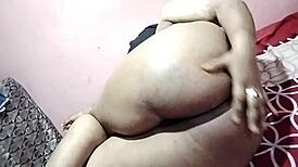 Everbest Black Blouse Angel Shows Off Amateur Big Natural Tits in Stunning Display of Curves and Beauty.