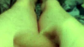 He says, 'I'm going to masturbate quickly with my big cock'