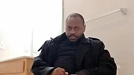 just home from work, fantasizing about wife with wet masturbation?