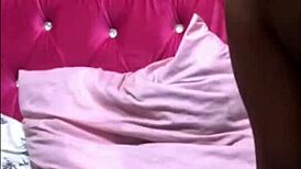 I watch my curvy stepsis riding that huge toy dick