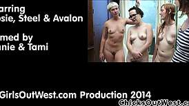 Australian Amateur Group Bathes In Shower Behind Scenes