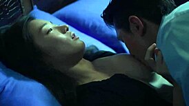 hidden camera captures intense korean asian sex scene with subtle spying elements in movie sequel.