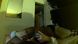 Oh man, Sexydagger is piping that petite 18+ ebony Slipperycherry with his monster cock in rough doggystyle.