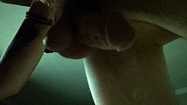 Intense prostate fingering explodes in cumshot!