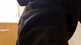 just home from work, fantasizing about wife with wet masturbation?