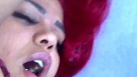 Redhead Takes Anal Creampie