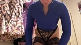 Blowjob in public with bbw pornstar