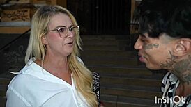 A pastora saindo da igreja foi abordada pelo um novinho tarado obcecado por sexo a pastora leva muita piroca em sua terapia