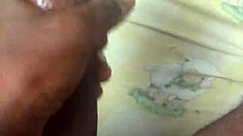 Big Black Cock Teasing With Masturbation