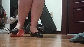 Crushing A Cock With Heels