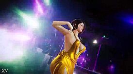 Hot girl twerks intensely on big cock