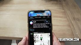 Blindfold prank with stepmom audrey madison