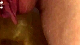 My Pretty Pierced Pussy Peeing!